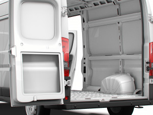 Peugeot Boxer Van L3H2 HQ Interior 2023 Modelo 3D