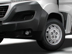 Peugeot Boxer Van L3H2 HQ Interior 2023 Modelo 3D