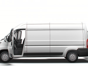 Peugeot Boxer Van L3H2 HQ Interior 2023 Modelo 3D