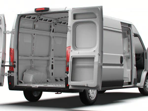 Інтер'єр Peugeot Boxer Van L3H2 HQ 2023р 3D Модель
