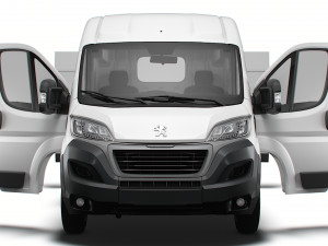 Peugeot Boxer Van L3H2 HQ Interior 2023 Modelo 3D