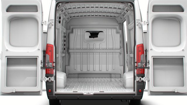 Peugeot Boxer Van L3H2 HQ Interior 2023 3D in 3DExport