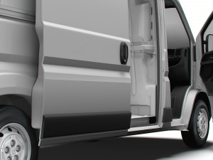 Peugeot Boxer Van L3H2 HQ Interior 2023 Modelo 3D