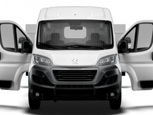 Peugeot Boxer Van L3H2 HQ Interior 2023 Modelo 3D