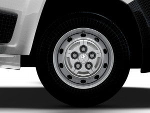 Peugeot Boxer Van L3H2 HQ Interior 2023 Modelo 3D