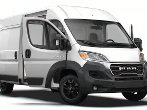 RAM Promaster Van L3H2 HQ Interior 2023 Modelo 3D