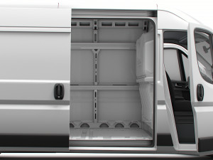 RAM Promaster Van L3H2 HQ Interior 2023 3D Model