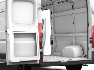 RAM Promaster Van L3H2 HQ Interior 2023 3D Model
