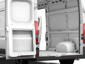 RAM Promaster Van L3H2 HQ Interior 2023 3D Model