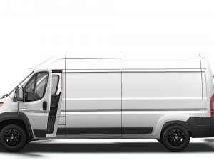 RAM Promaster Van L3H2 HQ Interior 2023 3D Model
