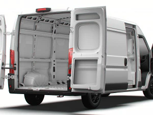 RAM Promaster Van L3H2 HQ Interior 2023 3D Model