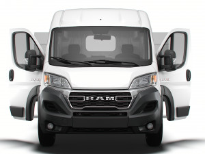 RAM Promaster Van L3H2 HQ Interior 2023 3D Model