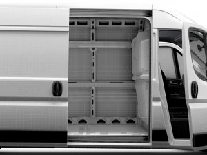 RAM Promaster Van L3H2 HQ Interior 2023 3D Model
