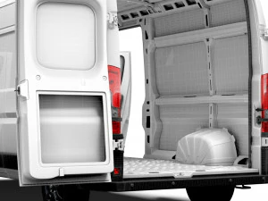 RAM Promaster Van L3H2 HQ Interior 2023 3D Model
