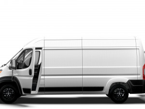 RAM Promaster Van L3H2 HQ Interior 2023 3D Model