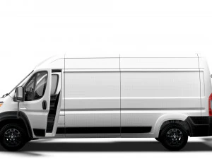RAM Promaster Van L3H2 HQ Interior 2023 3D Model