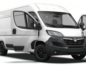 Interior Kantor Pusat Vauxhall Movano Van L3H2 2023 Model 3D