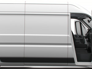 Vauxhall Movano Van L3H2 HQ Interior 2023 3D Model