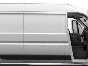 Vauxhall Movano Van L3H2 HQ Interior 2023 3D Model