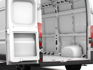Vauxhall Movano Van L3H2 HQ Interior 2023 3D Model