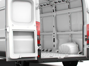 Vauxhall Movano Van L3H2 HQ Interior 2023 3D Model