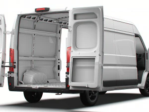 Vauxhall Movano Van L3H2 HQ Interior 2023 3D Model