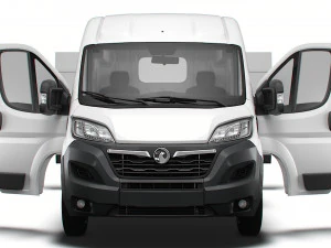 Vauxhall Movano Van L3H2 HQ Interior 2023 3D Model
