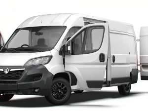 Vauxhall Movano Van L3H2 HQ Interior 2023 3D Model