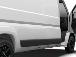 Vauxhall Movano Van L3H2 HQ Interior 2023 3D Model