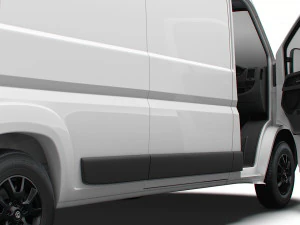Vauxhall Movano Van L3H2 HQ Interior 2023 3D Model