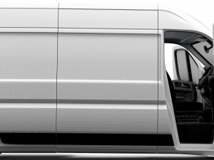 Vauxhall Movano Van L3H2 HQ Interior 2023 3D Model