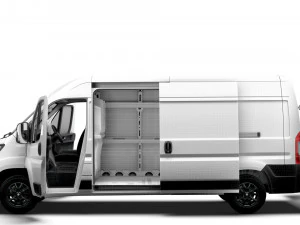 Vauxhall Movano Van L3H2 HQ Interior 2023 3D Model