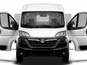 Vauxhall Movano Van L3H2 HQ Interior 2023 3D Model