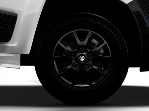 Vauxhall Movano Van L3H2 HQ Interior 2023 3D Model