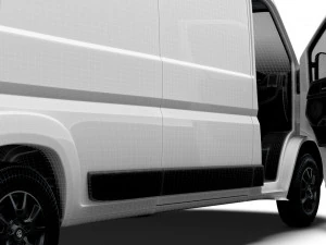 Vauxhall Movano Van L3H2 HQ Interior 2023 3D Model