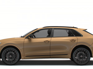 Audi Q8 55 TFSI quattro S line 2024 3D-Modell