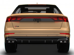 Audi Q8 55 TFSI quattro S line 2024 3D-Modell