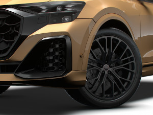 Audi Q8 55 TFSI quattro S line 2024 3D-Modell