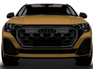 Audi Q8 55 TFSI quattro S line 2024 3D-Modell