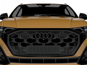 Audi Q8 55 TFSI quattro S line 2024 3D-Modell