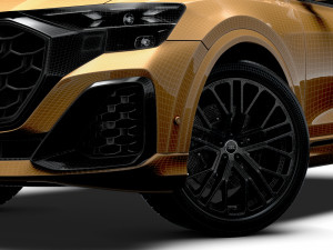 Audi Q8 55 TFSI quattro S line 2024 3D-Modell