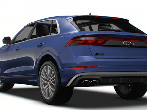 Audi SQ8 55 TFSI 2024 Model 3D