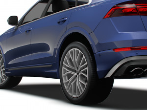 Audi SQ8 55 TFSI 2024 Model 3D