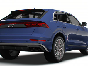 Audi SQ8 55 TFSI 2024 Model 3D