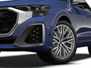 Audi SQ8 55 TFSI 2024 Model 3D
