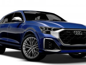 Audi SQ8 55 TFSI 2024 Model 3D