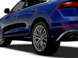 Audi SQ8 55 TFSI 2024 Model 3D