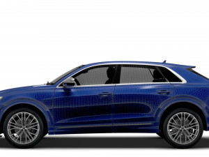 Audi SQ8 55 TFSI 2024 Model 3D