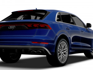 Audi SQ8 55 TFSI 2024 Model 3D