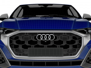 Audi SQ8 55 TFSI 2024 Model 3D
